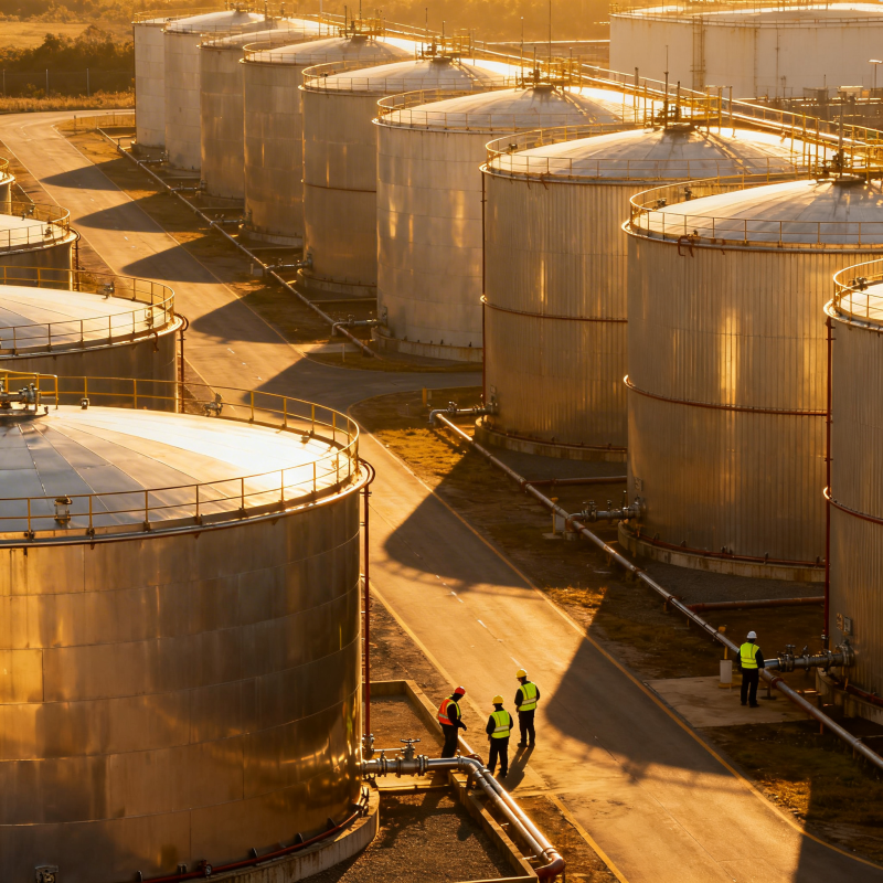 Estoques de petróleo bruto dos EUA sobem, mas combustíveis registram forte queda